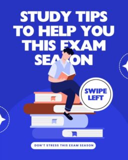 Unsure on how to tackle this exam season? Here’s some tips from your favorite librarians!