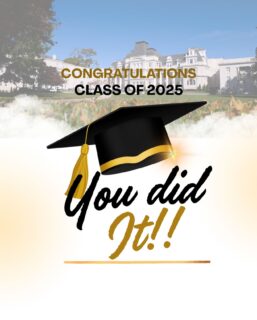Congratulations to all the wonderful students receiving their degree today! We wish you the best of luck as you enter the next stage of your life!
