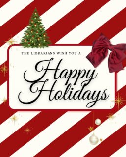 The end of the semester has arrived! Congrats to everyone for finishing their finals and we hope you enjoy your winter break!